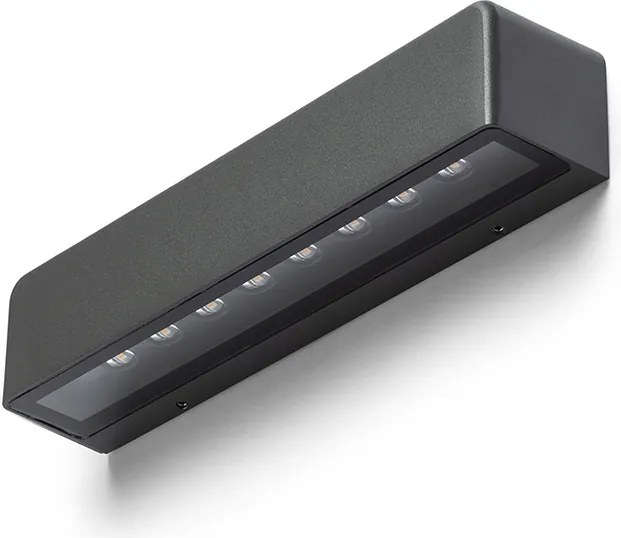 RENDL SAMPO fali lámpa antracitszürke 230V LED 9W IP65 3000K