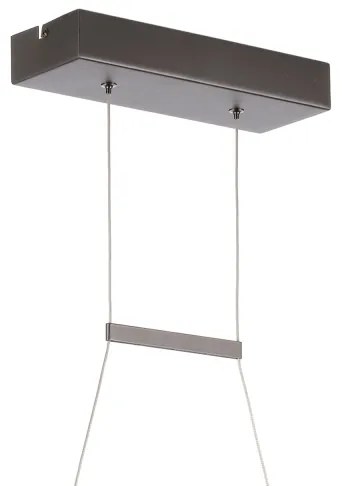 ONLI - LED Csillár zsinóron DNA LED/24W/230V 4000K ezüst