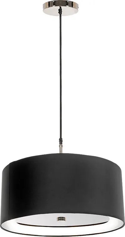 ELSTEAD SIENNA-P-BLK SIENNA Ernyős Függesztett Lámpa Fekete, Nikkel E27 IP20