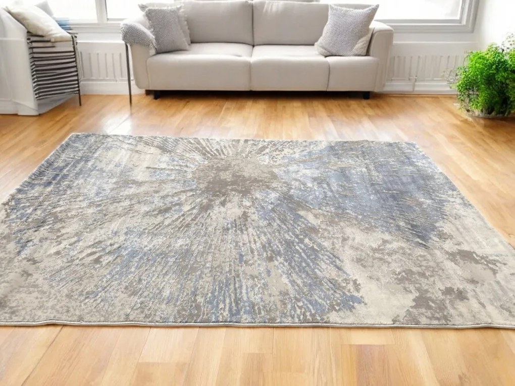 Veston 51262 kék modern szőnyeg 200x290 cm