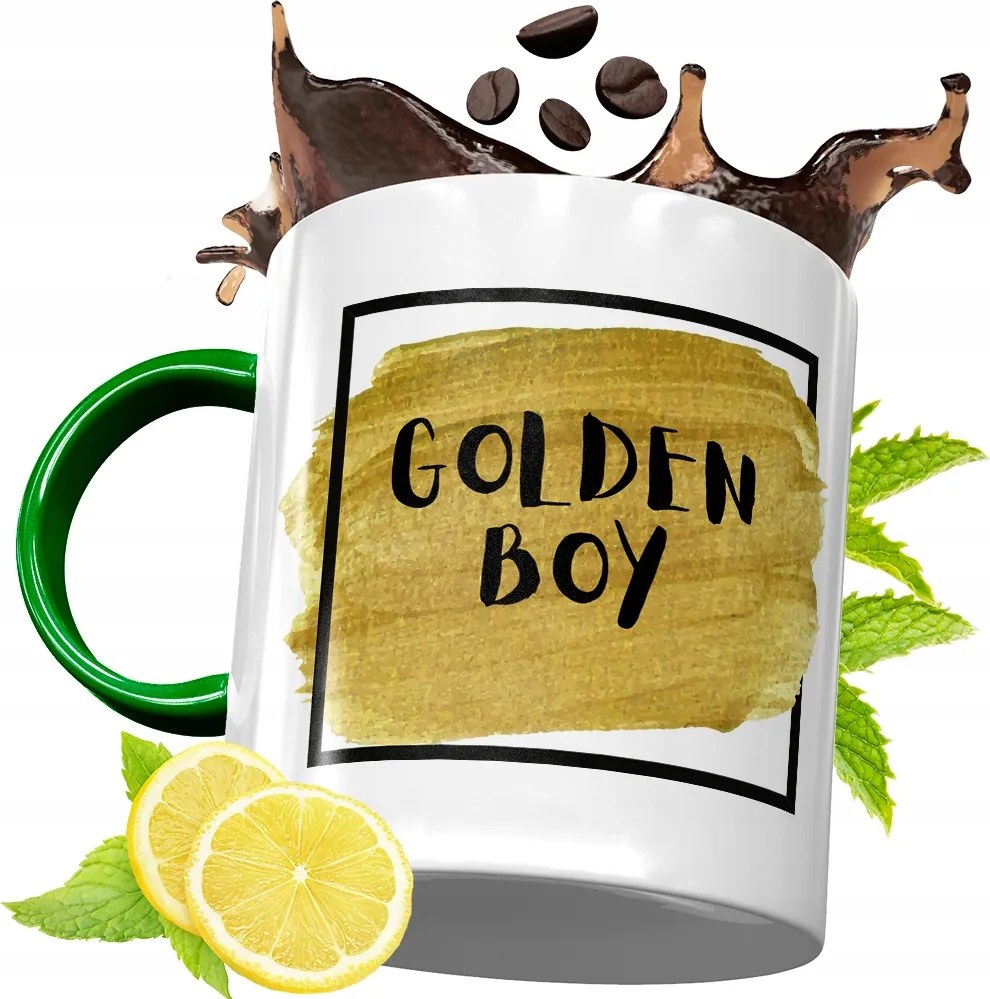 Zöld Bögre Fiúnak Születésnapra Ajándék fényképes nyomattal