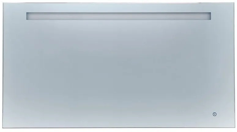 TMP LUX Touch fürdőszobai tükör - LED világítással - érintő kapcsolóval - 120 x 70 cm