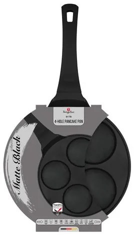 BerlingerHaus 4 lyukú palacsintasütő (26 cm) Black Rose Collection BH/7795