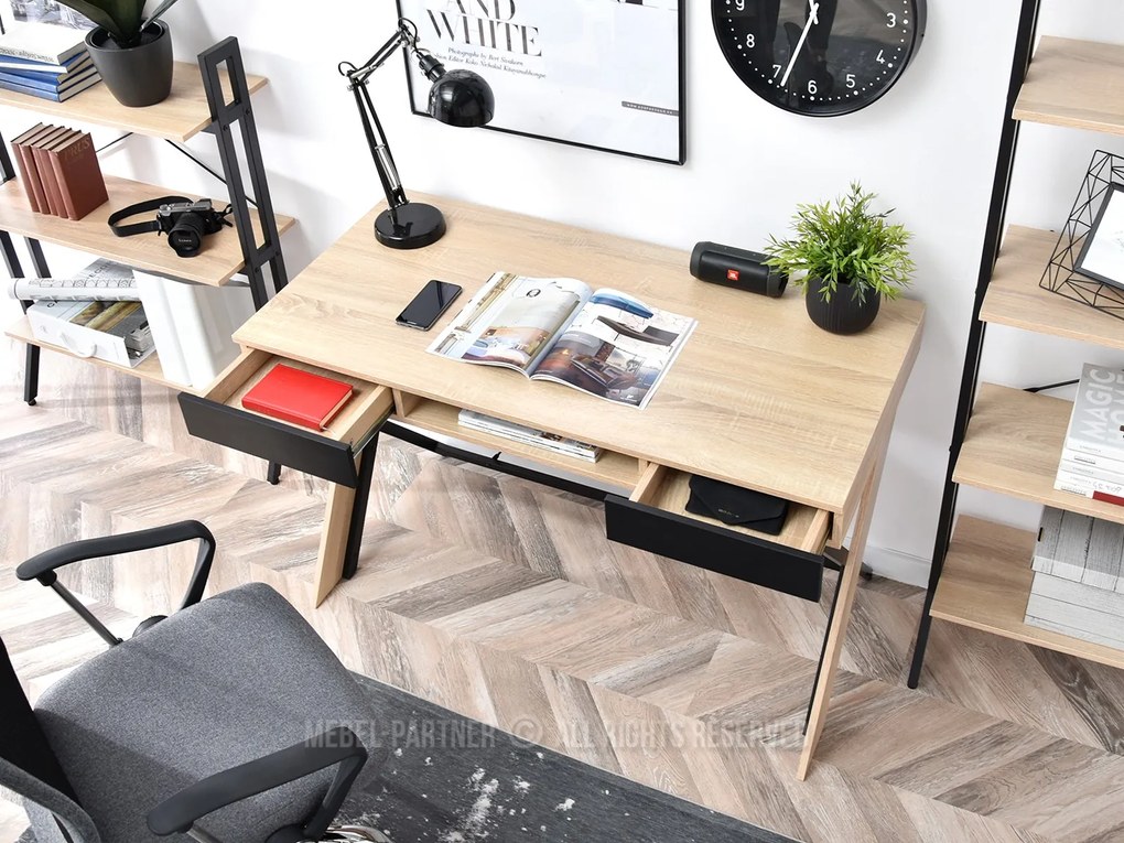 PC asztal Hilly (tölgy). Akció -20%. 1109764