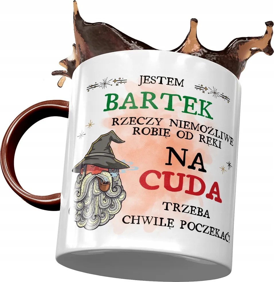 Bordó Bögre Bartók Bertalannak Férj Kolléga Nyomtatott Fotóval