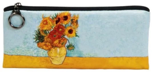 FRI.19047 Tolltartó 19x1,5x9cm, polyester,Van Gogh:Napraforgók