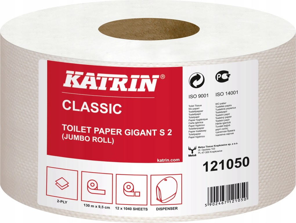 Wc Papír 12105 T2 130MB Hatékony 12R