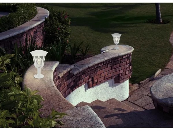 Eglo 98117 - Kültéri lámpa MONREALE 1xE27/60W/230V IP44 magasság 335 fehér