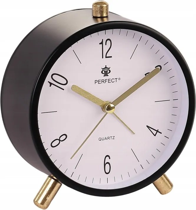 Óra Kvarc ébresztőóra Perfect 520 Háttérvilágítás Riasztó Áramló Mechanizmus