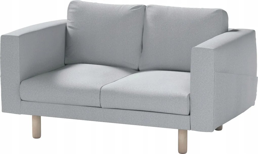 Dekoria Norsborg 2 személyes kanapé huzat Ikea szürke