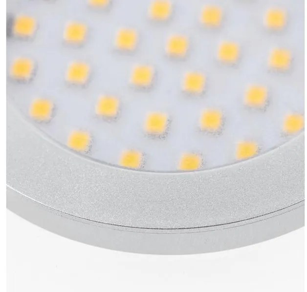 LED Lámpatest, CASTELLO 3-as szett, meleg fehér, 67mm, 12V, 180lm, 8,4W, kábellel, csatlakozóval, érintő kapcsolóval, tápegységgel