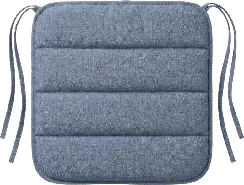 Székpárna LINGE BLUE 37x37 cm, kék