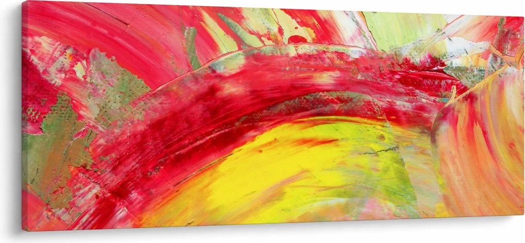 Absztrakció kép - festmény (120x50 cm)