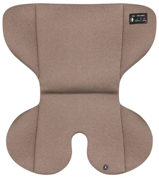 Lionelo - Forgatható autósülés alappal LAVENDER i-Size 76-150 cm bézs latte