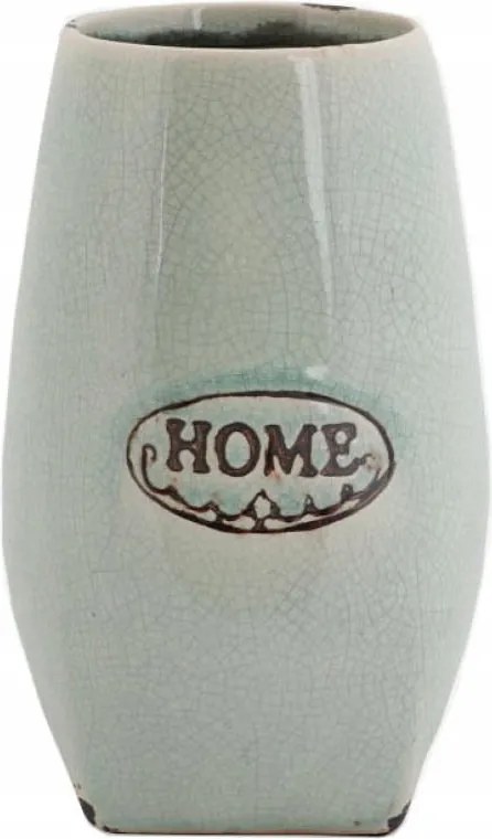 Kerámia váza Virágtartó Vintage stílusú Menta Virág Dekoráció