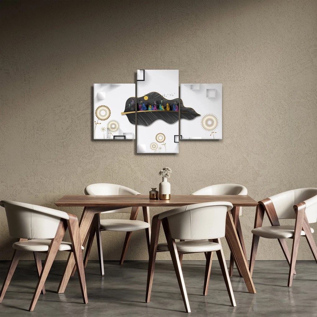Az absztrakció képe (90x60 cm)