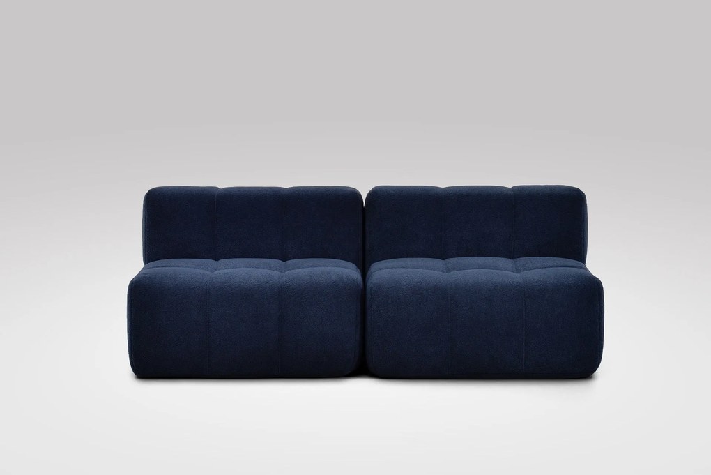 2 Teiliges Modulares Sofa – Blau
