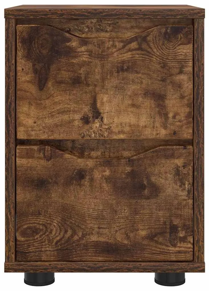 Éjjeli asztal fiókkal Füstölt tölgy 30,5 x 30 x 43 cm Faanyag