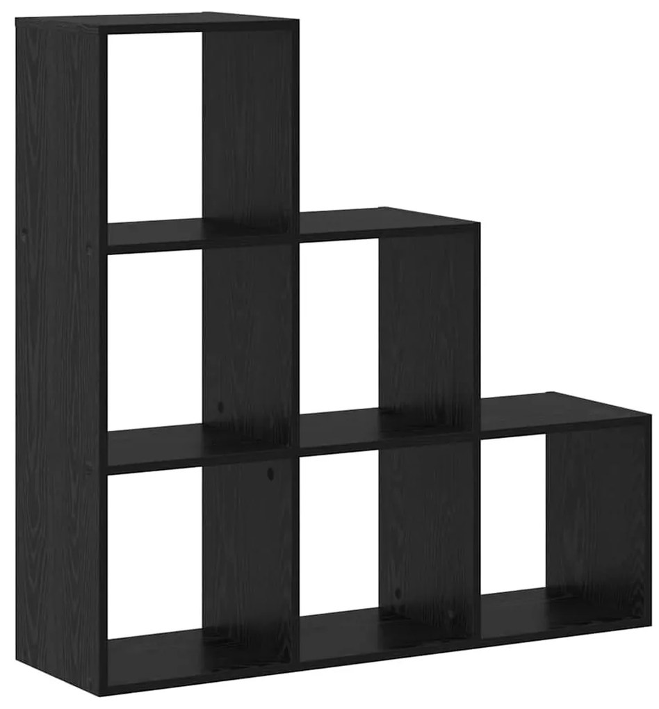 Könyvespolc Musta tammi 99 x 29 x 99 cm Faanyag