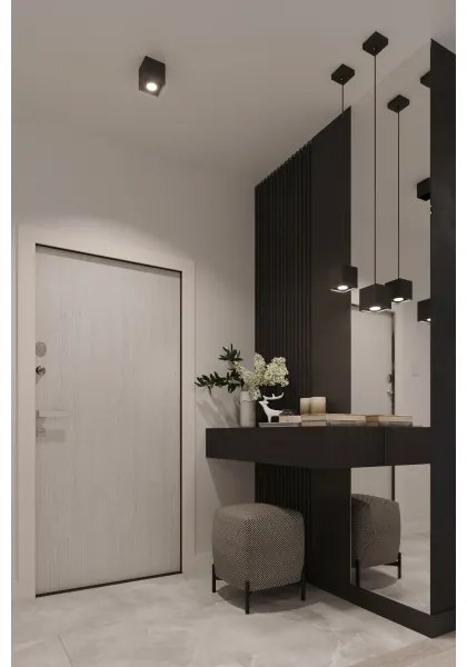 Brilagi -  LED Fali lámpa MURO 1xG9/4W/230V fekete