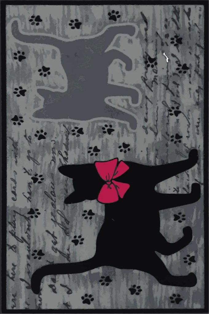 Lábtörlő, 60×100 cm – Wookece172