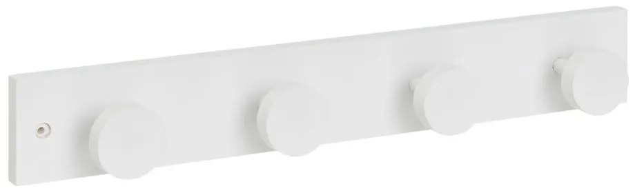 Fehér borovi fenyő fali fogas 40 cm Anillos – Casa Selección