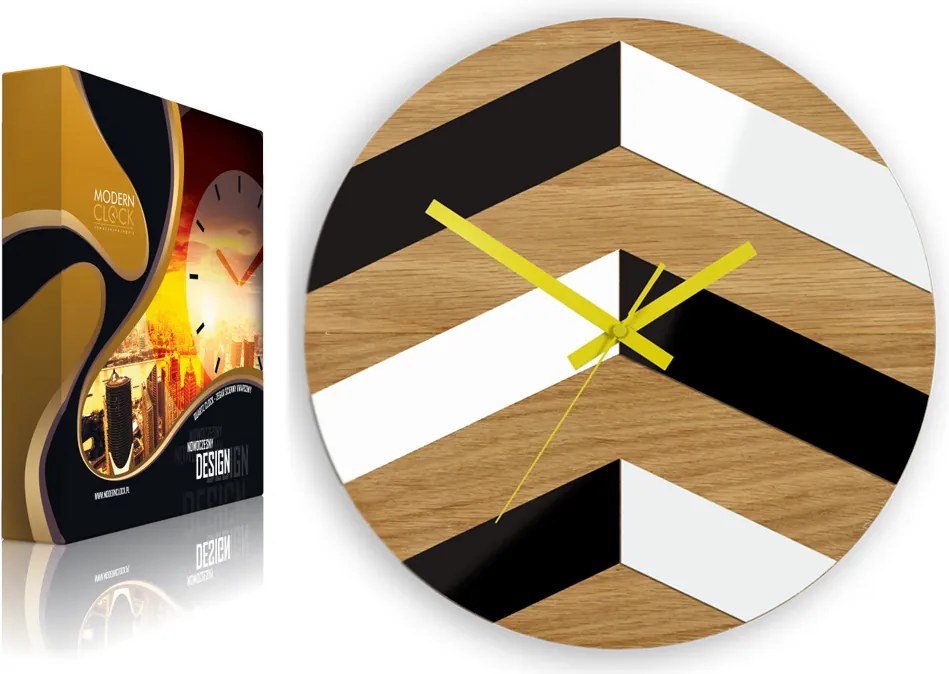 Falióra Tölgy cikk-cakk fa Új Stílus