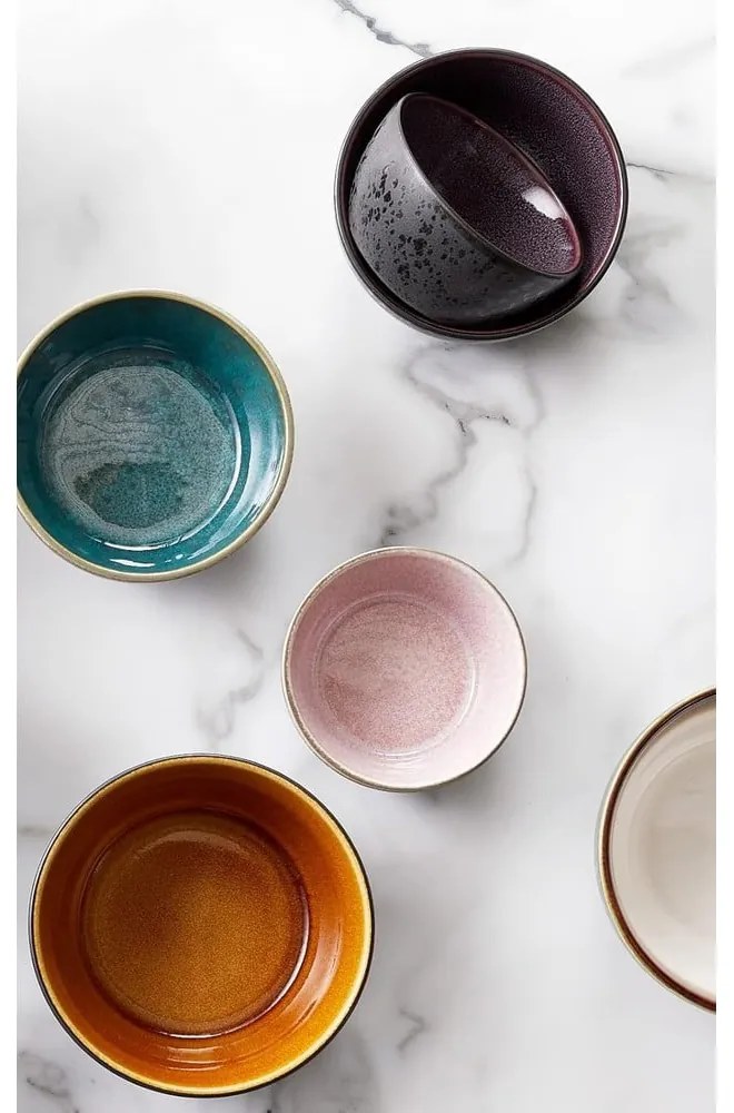 Zöld-fekete kőedény tálka Gastro Green/Black – Bitz