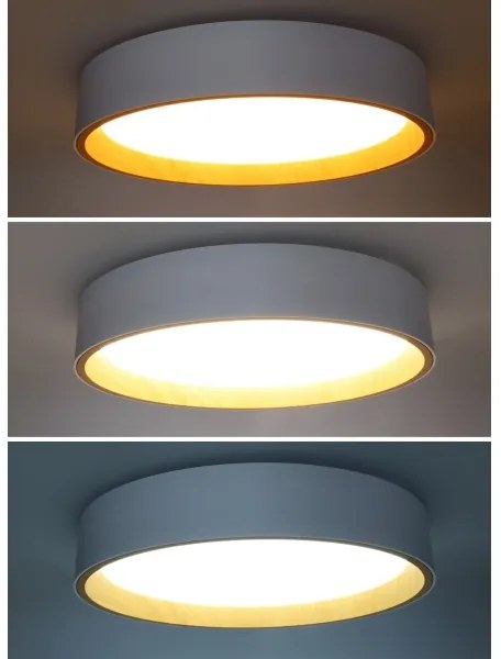 Solight WO8017 - LARIOS LED 48W mennyezeti dimmer, 39 cm, fehér, DO