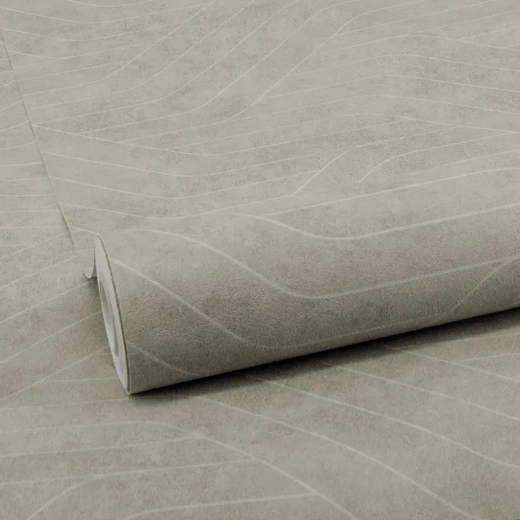 Decomode nem szőtt tapéta viaszolt beton szürke 10,05 m x 52 cm