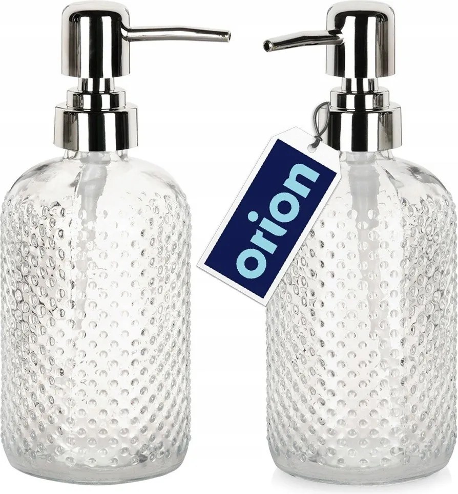 Fürdőszobai adagoló folyékony szappan gél üveg tartály