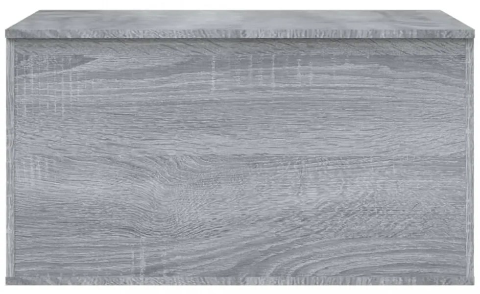 szürke sonoma szerelt fa tárolóláda 84 x 42 x 46 cm