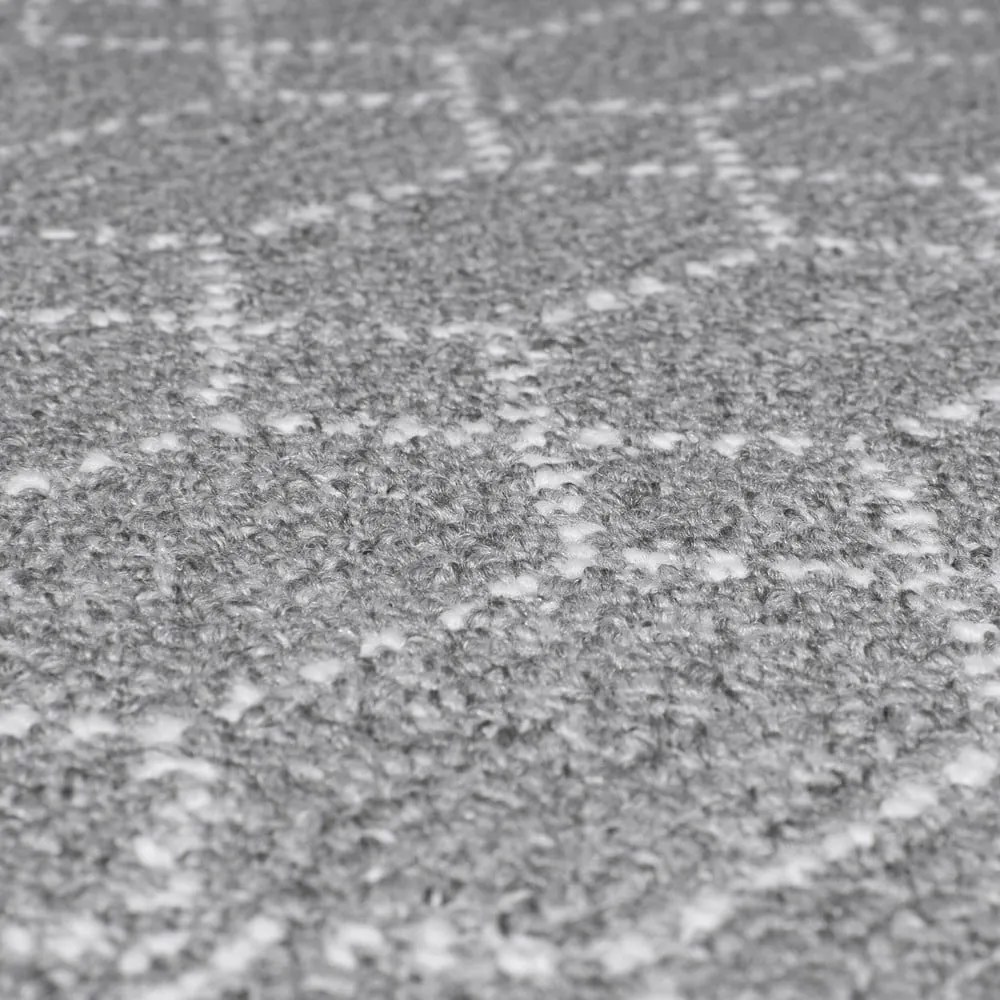 Világosszürke mosható futószőnyeg 57x230 cm Argyll – Flair Rugs