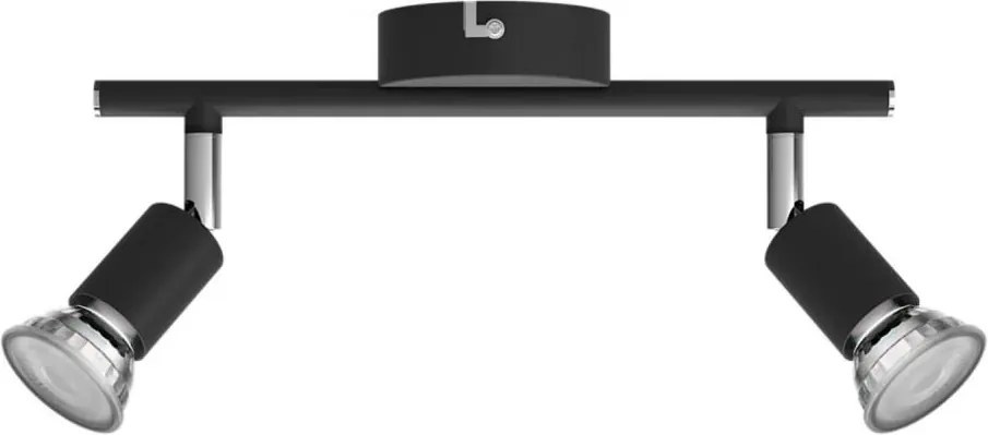 Philips - Spotlámpa LIMBALI 2xGU10/50W/230V fekete