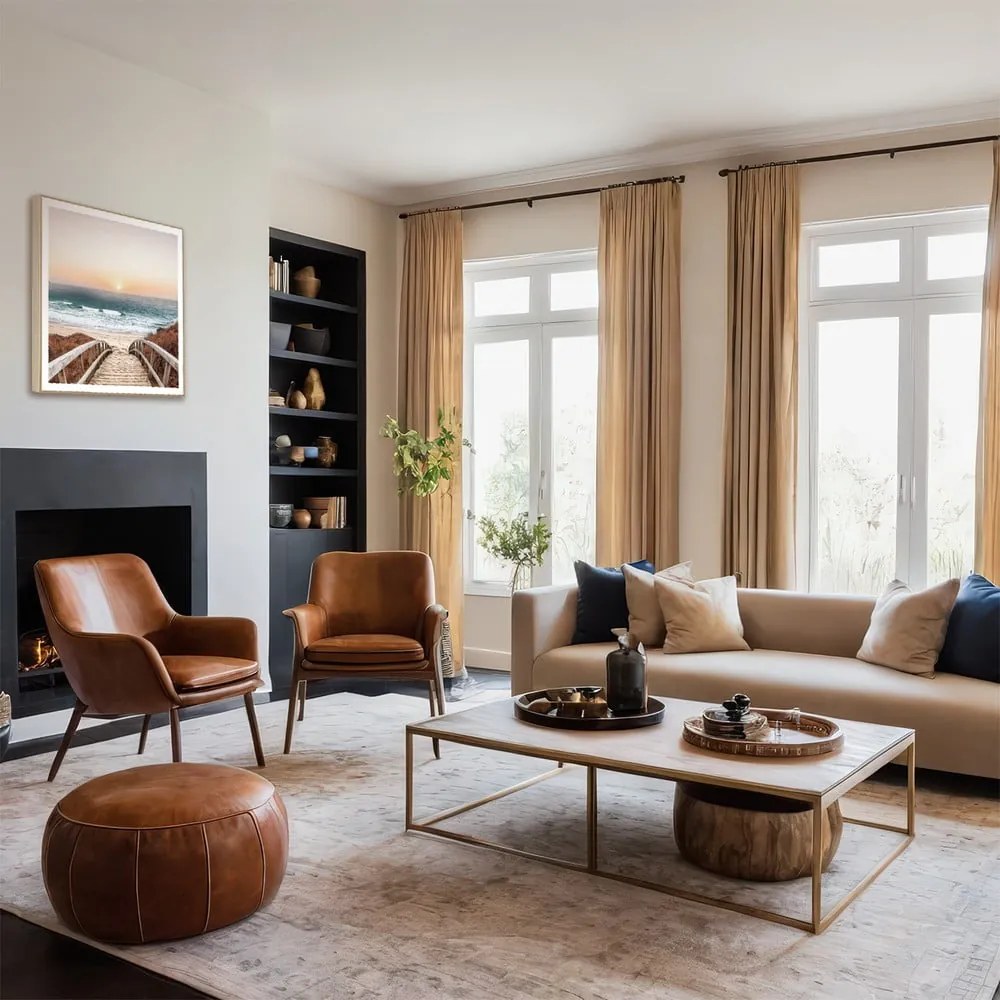 Kép 50x50 cm Beach Footbridge