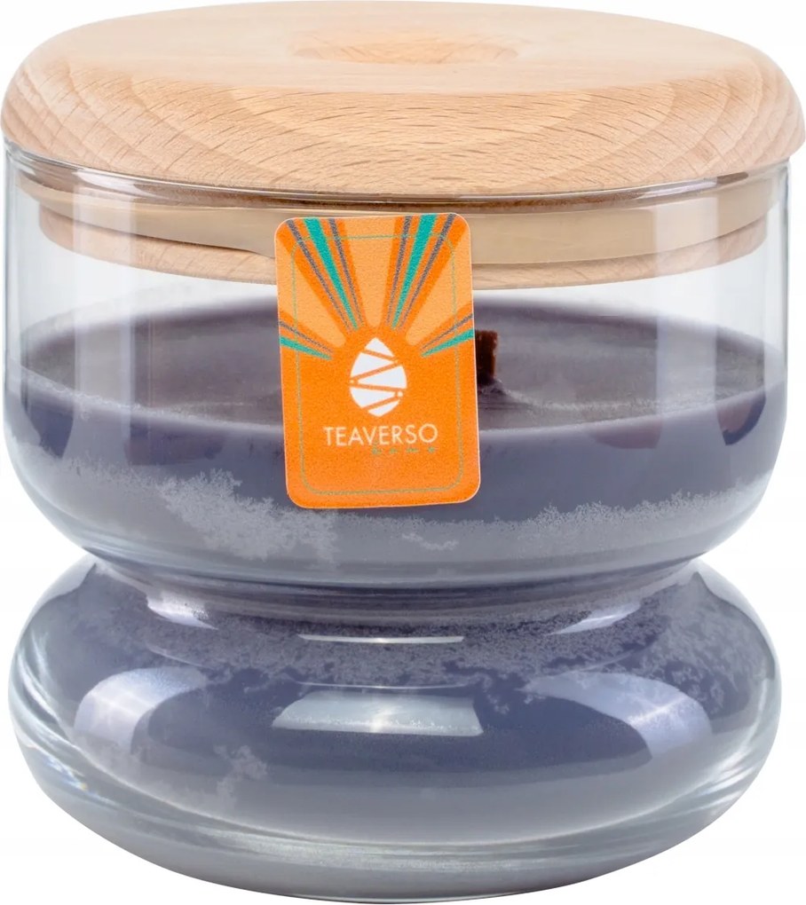 Illatgyertya Szójából, Fa Vezetőszárral, Fekete Tea Illatú Teaverso 170G