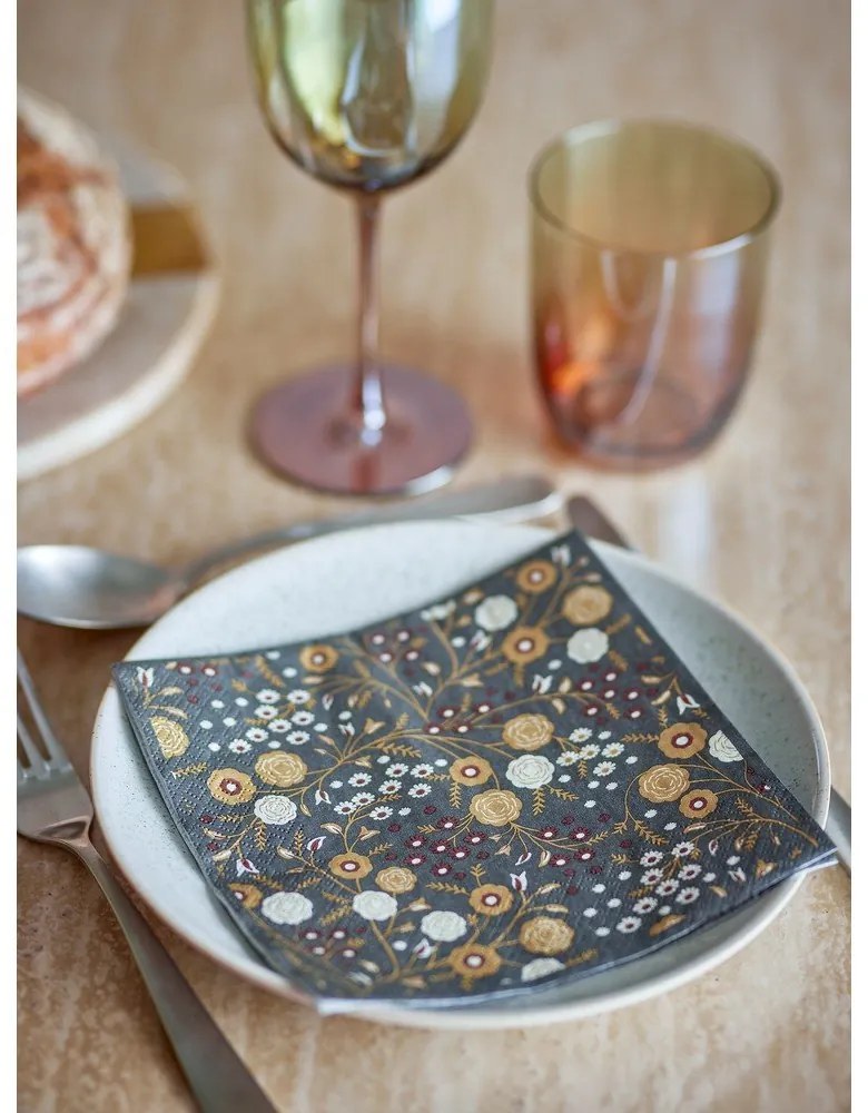 Papír szalvéta szett 20 db-os 33x33 cm Eydis – Bloomingville