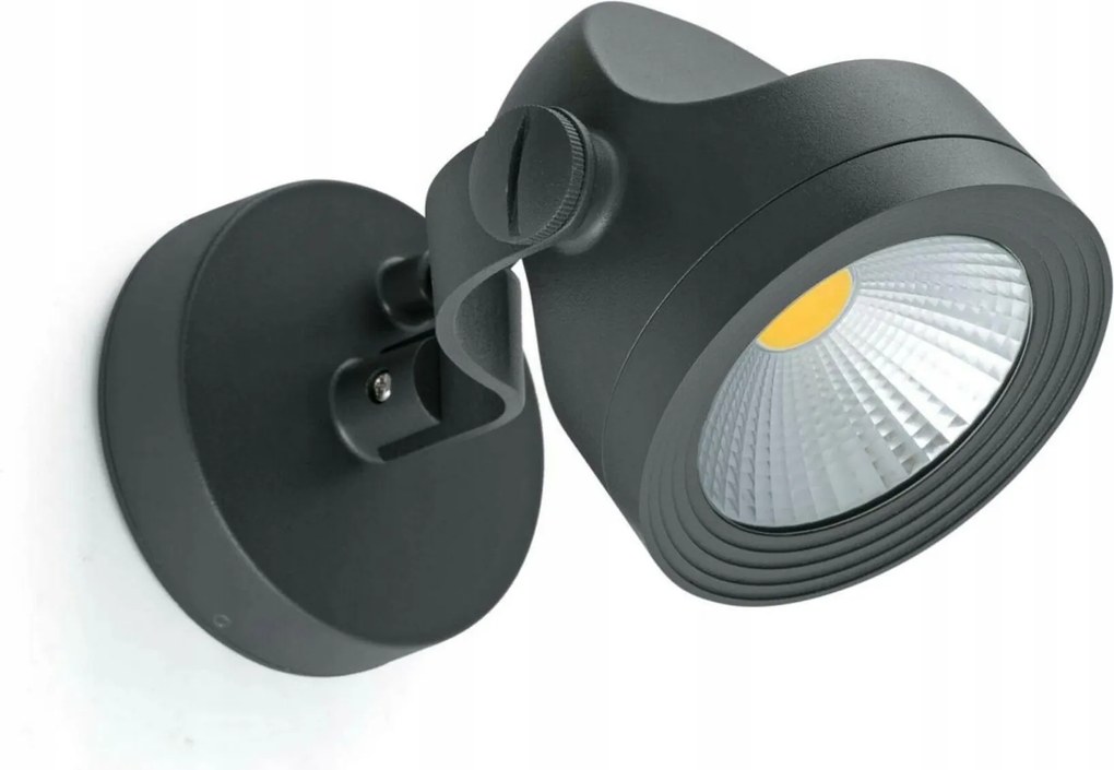 Faro Alfa Led projektorlámpa IP65, 13W, 700lm, sötétszürke, forgatható