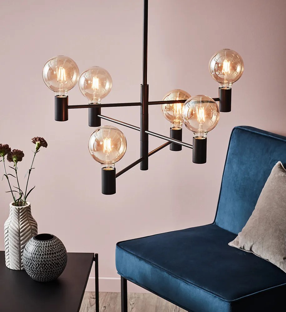 Markslojd CAPITAL 107281 Függőlámpa 6x60W/E27 IP20