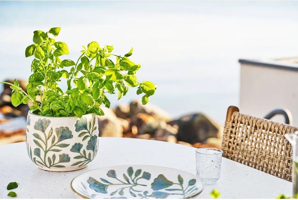 Kerámia kézzel készített kaspó fűszernövényekhez ø 22,5 cm – House Nordic