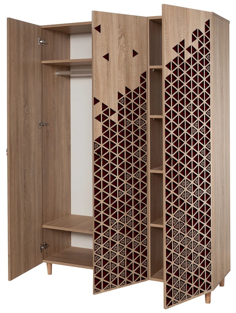 Ruhásszekrény Modella 122 (szonoma tölgy). 1088281