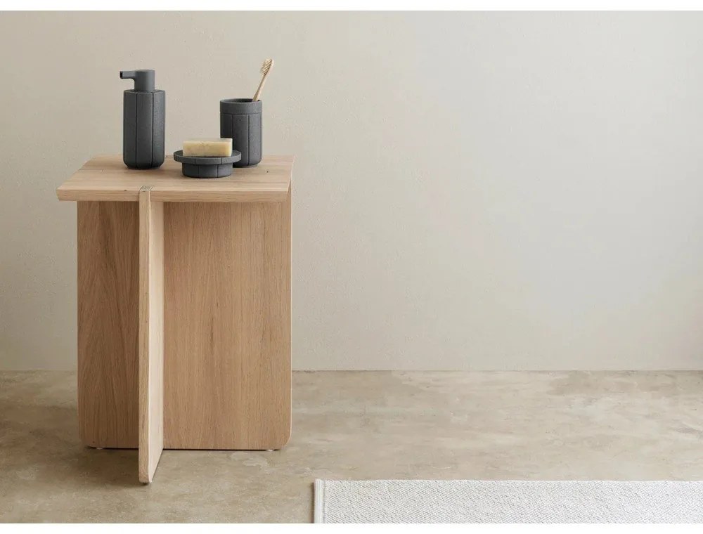 Szürke poligyanta szappantartó Kua – Blomus