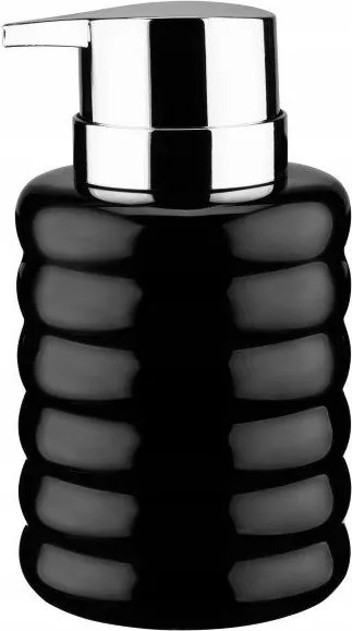 Fekete Fürdőszobai Folyékony Szappan Adagoló Kerámia Azibo Galicja