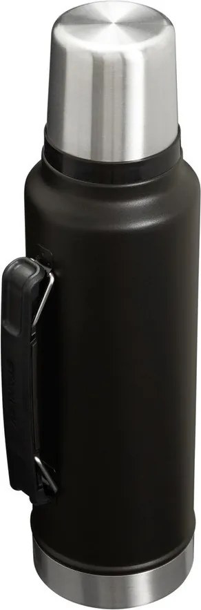Fekete rozsdamentes acél termosz 1,4 l Legendary Classic Bottle Black 2.0 – Stanley