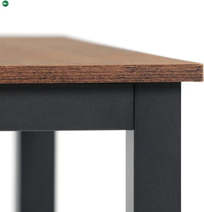Étkezőasztal 110x70x75 cm, MDF, old wood, GDT-202 OLW2