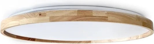Brilagi - LED dimmelhető lámpatest ALSON LED/72W/230V 3000-6500K, tölgy, Ø 78 cm + távirányító