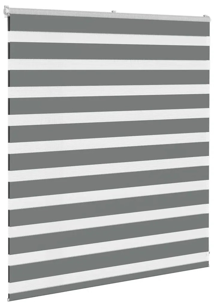 zebrafüggönnyel sötét szürke szövetszélesség 115,9cm poliészter
