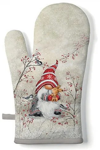 Dwarf hug edényfogó kesztyű 18x30cm, 100% pamut