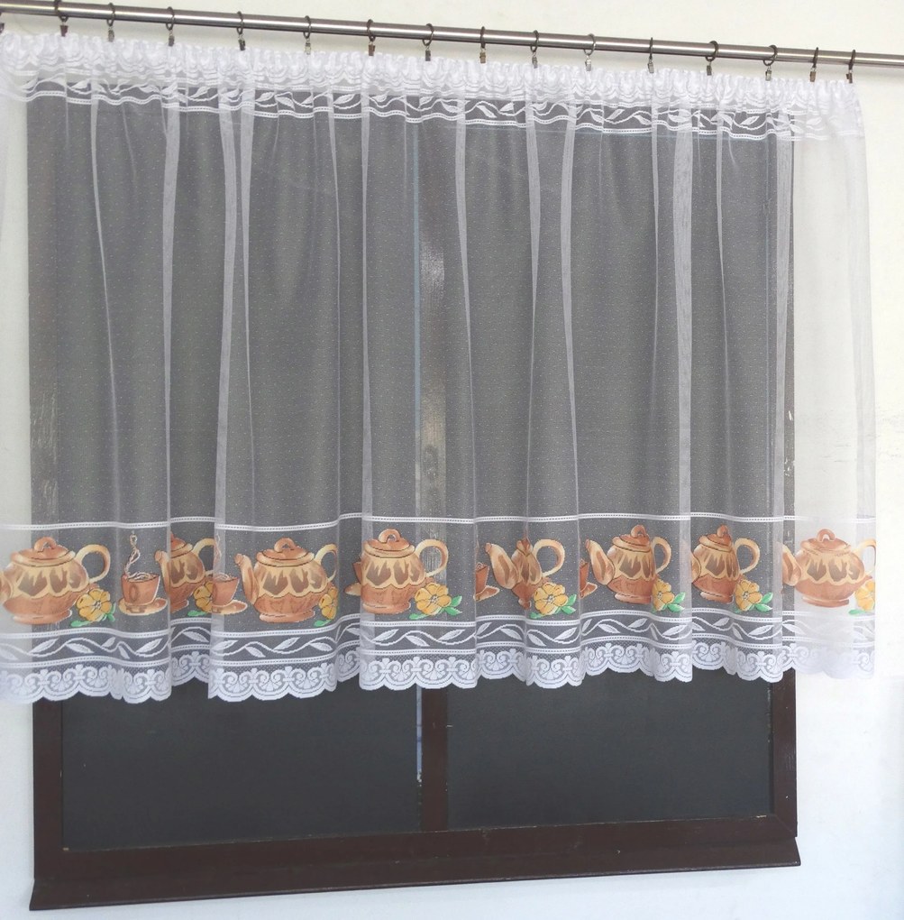 Mg Függöny Kancsó 624/633 szín 200x120cm Kész Szalaggal M