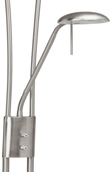 Brilliant - LED dimmelhető állólámpa FINN 2xLED/13W/230V matt króm